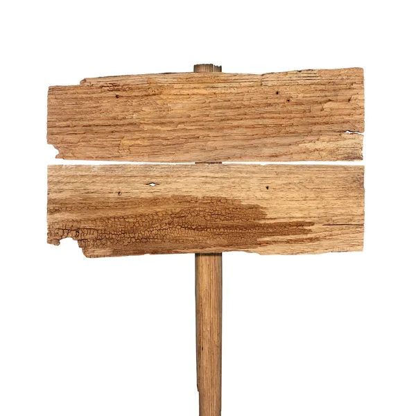 Tahta tabela beyaz arkaplanda izole edildi.