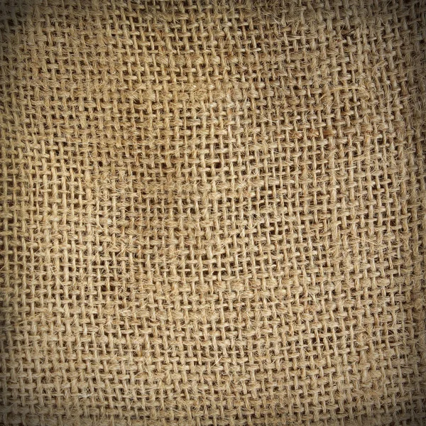 Burlap Textur Hintergrund Auf Dem Boden — Stockfoto