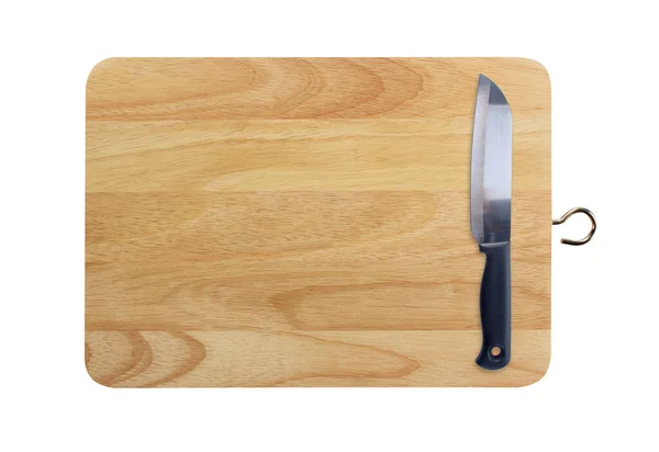 Cuchillo Tabla Cortar — Foto de Stock