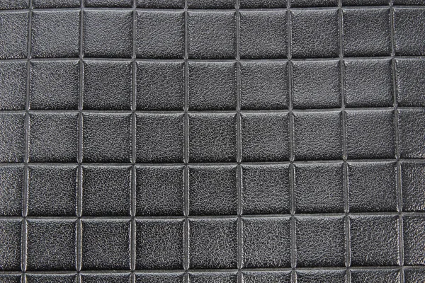 Fundo Textura Couro Preto — Fotografia de Stock