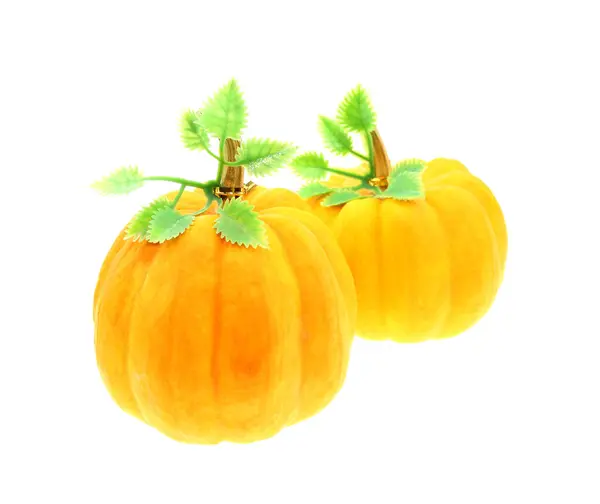 Fancy Pumpkin Isolated White Background — Stock Photo, Image