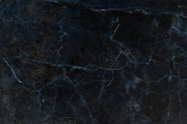 Arkaplan için siyah mermer doğal desen, soyut doğal mermer siyah ve beyaz