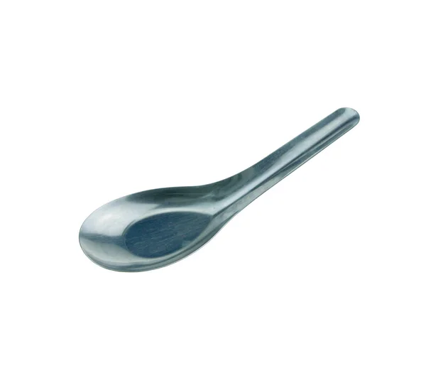 Spoon White Background — Stock Photo, Image