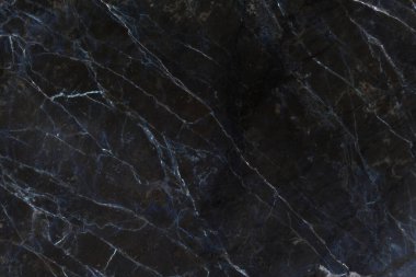 Arkaplan için siyah mermer doğal desen, soyut doğal mermer siyah ve beyaz