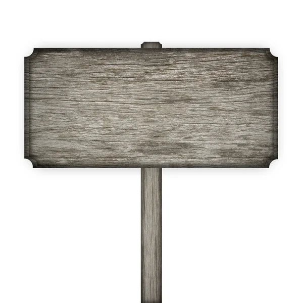 kırpma yolu beyaz zemin üzerine tahta işaret