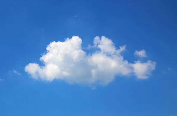 Блакитне Небо Хмарами Природа Фону Або Текстури — стокове фото