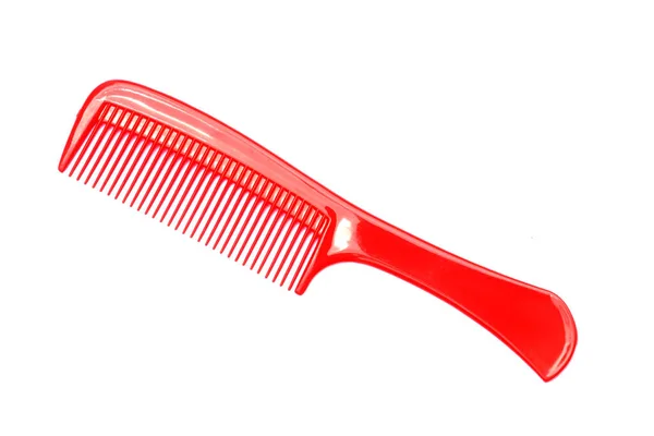 Red Comb White Background — Stock Photo, Image