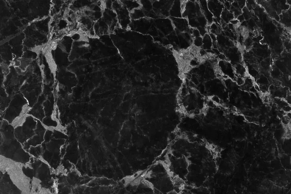 Schwarzer Marmor Gemustert Textur Hintergrund — Stockfoto