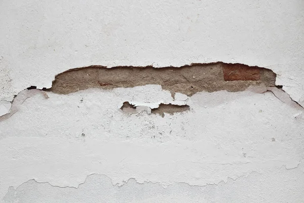 古い白いコンクリートの壁の背景 — ストック写真
