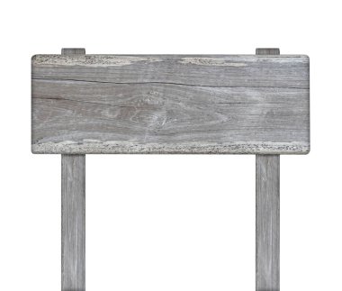 kırpma yolu beyaz zemin üzerine tahta işaret