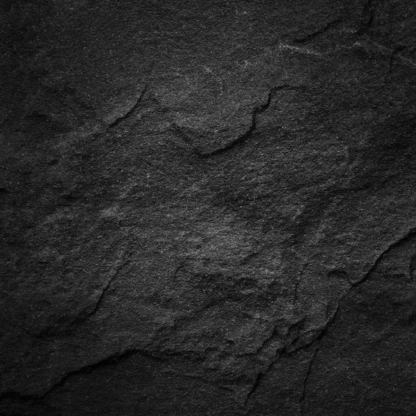 Dark Grey Black Slate Background Texture — Stock Photo, Image