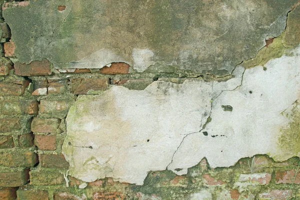 Risse Der Betonwand Alte Mauer — Stockfoto