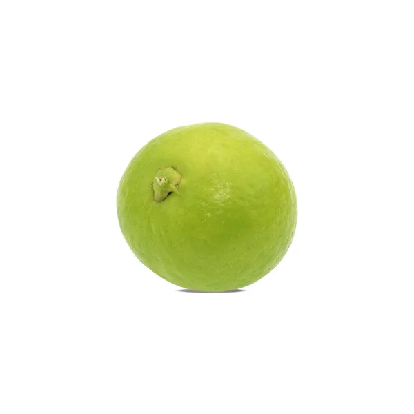 Лимон Ізольований Білому Тлі Відсічним Контуром — стокове фото