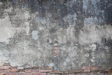 Doku arkaplanı için gri beton duvar fotoğrafı