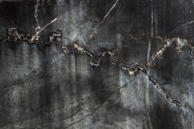 Eski siyah mermer kaplama arkaplan veya doku