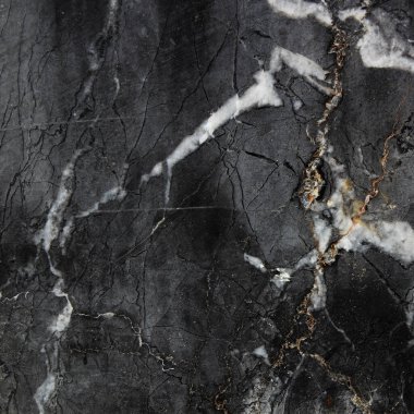 Arkaplan için siyah mermer doğal desen, soyut siyah ve beyaz