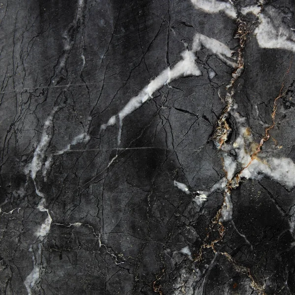 Arkaplan için siyah mermer doğal desen, soyut siyah ve beyaz