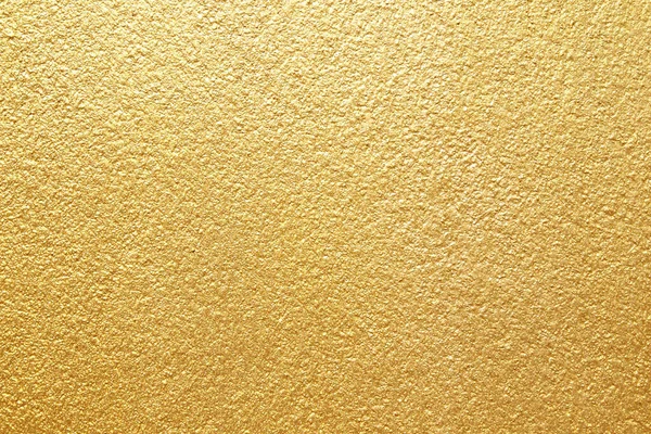 Glanzend Geel Blad Goud Folie Textuur Achtergrond — Stockfoto