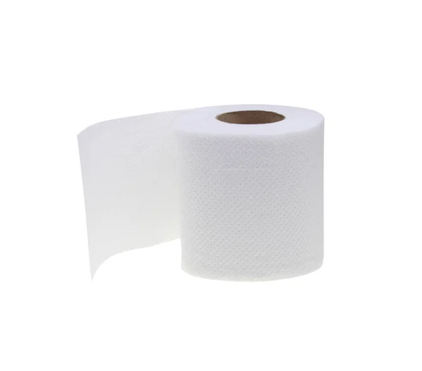 Beyaz Arkaplanda Izole Edilmiş Kağıt Havluları Sar — Stok fotoğraf
