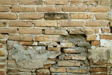 eski kırmızı tuğla duvar dokusu arkaplanı