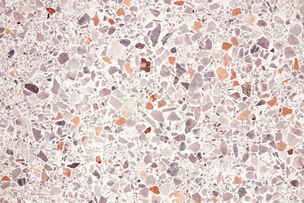 Terrazzo zemin eski dokusu ya da arka plan için cilalanmış taş
