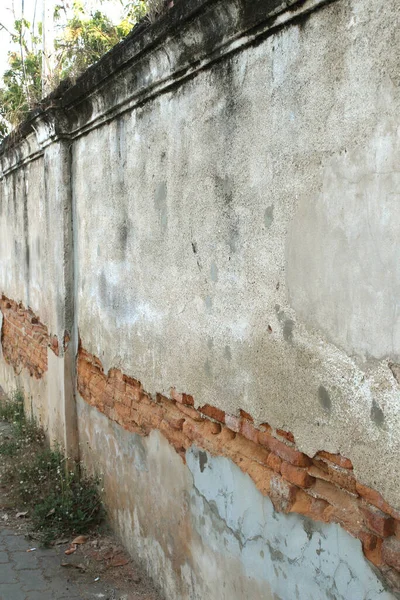 Popraskané Betonové Vinobraní Stěny Pozadí Stará Zeď — Stock fotografie