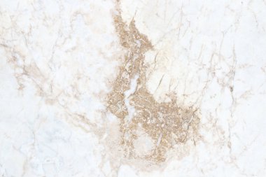Arkaplan veya tasarım sanatı için doğal desenli beyaz mermer dokusu.