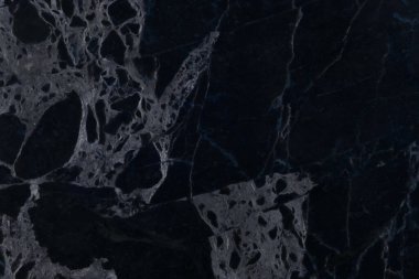 Arkaplan için siyah mermer doğal desen, soyut siyah ve beyaz