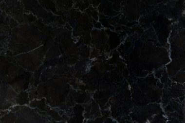 Arkaplan için siyah mermer doğal desen, soyut siyah ve beyaz