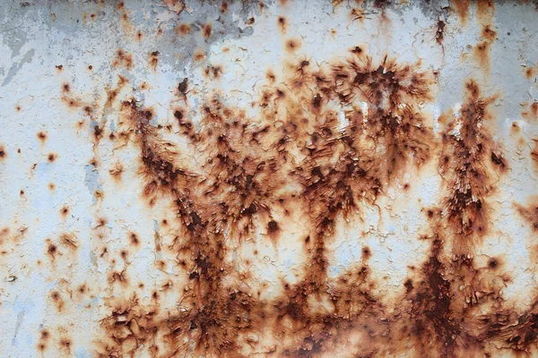 Paslanmış çinko duvar soyut doku arkaplanı