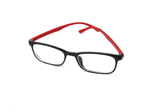 Eye Glasses Isolated White Blackground Clipping Path — Stock Photo, Image