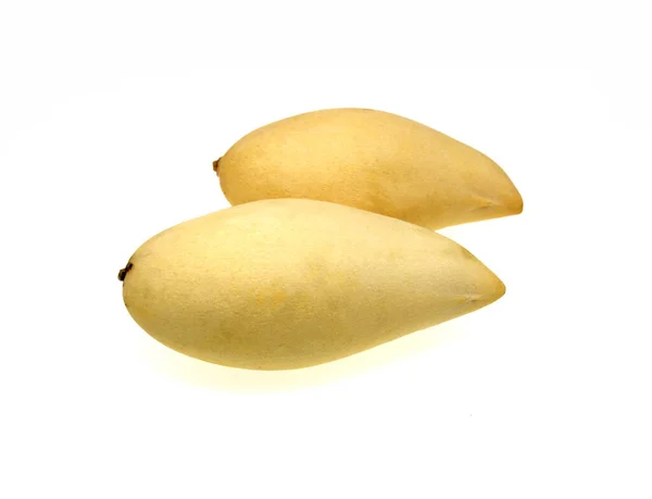 Mango Izolovaných Bílém Pozadí — Stock fotografie