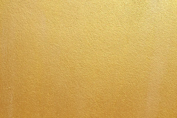 Χρυσό Τσιμεντένιο Τοίχο Στην Υφή Φόντου — Φωτογραφία Αρχείου