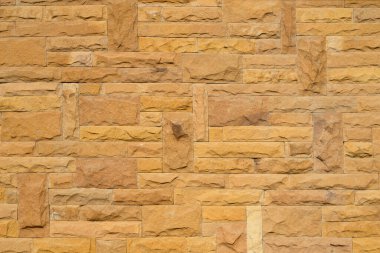 Altın kumtaşı tuğlalarının dokusu