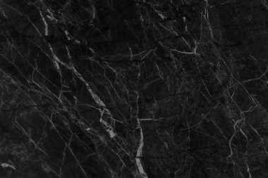 Arkaplan için siyah mermer doğal desen, soyut siyah ve beyaz