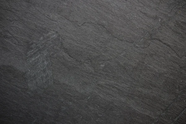 濃い灰色の黒のスレートのテクスチャの背景 — ストック写真