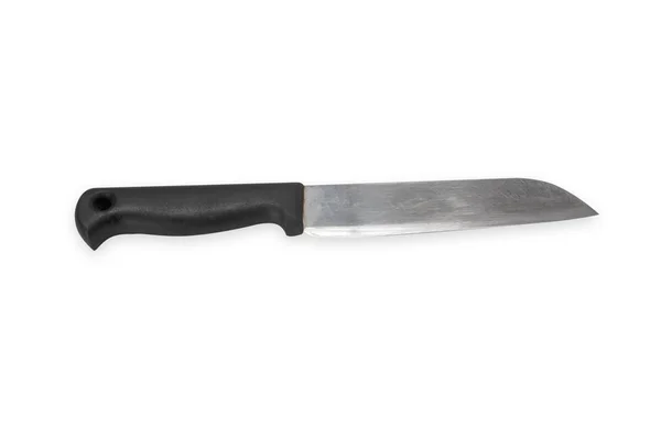Ізольовані Кулінарні Ножі Білому Тлі — стокове фото