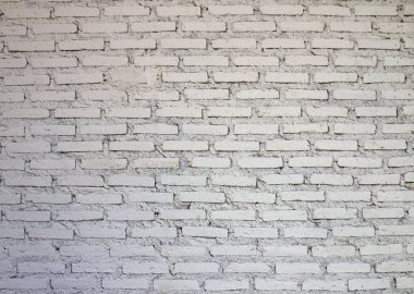 arkaplan için beyaz tuğla duvar dokusu