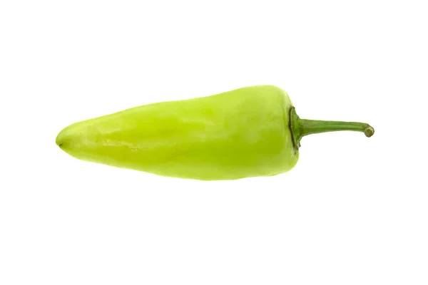 Yellow Bell Pepper White Background — Stock Photo, Image