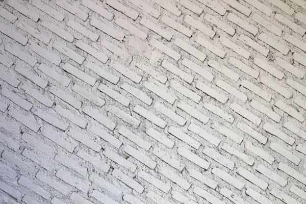 Biała Cegła Ściana Tekstury Tła — Zdjęcie stockowe