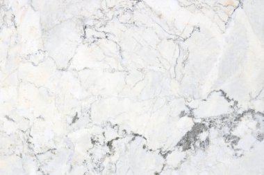 Arka plan için doğal desenli beyaz mermer dokusu
