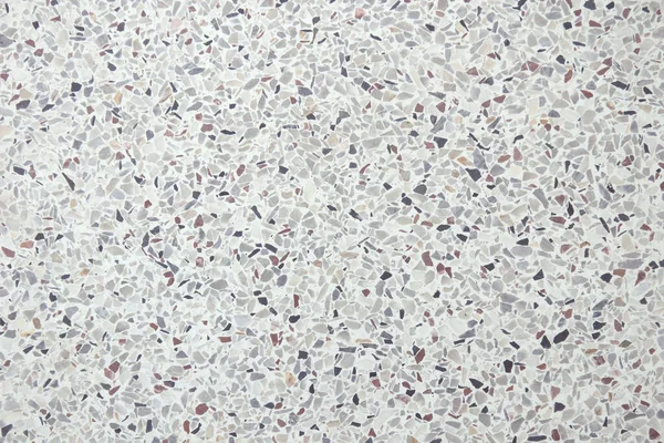 Terrazzo Flooring Texture Polished Stone Pattern Wall Color Old Surface — Foto Stock