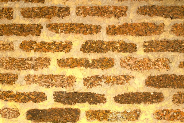 Walls Made Laterite Cement Texture Background — Fotografia de Stock