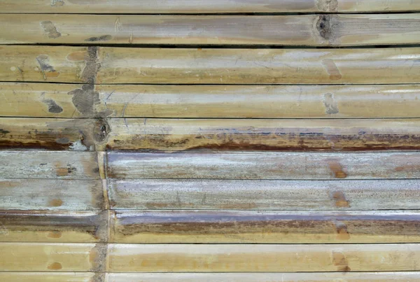 Duvarın Zemini Bambudan Yapılmıştır — Stok fotoğraf