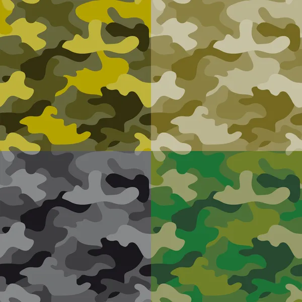 Seamless military pattern — Stock Vector