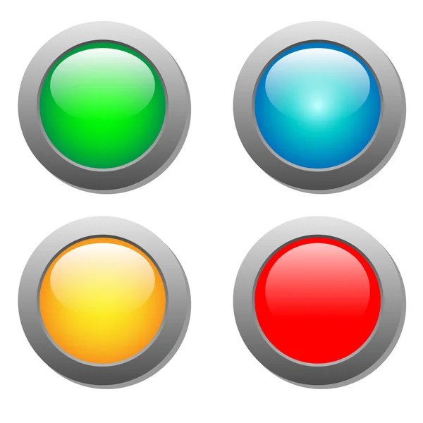 Buttons — Stock Vector