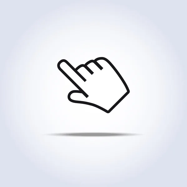 Hand cursor — Stock Vector