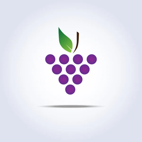 Grapes icon — Stock Vector