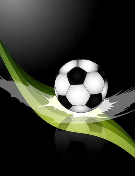 Soccer ball illustration — Stock Vector