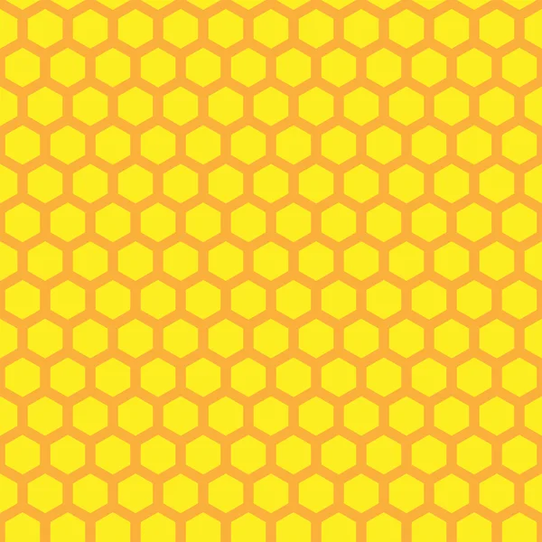 Modèle sans couture nid d'abeille — Image vectorielle